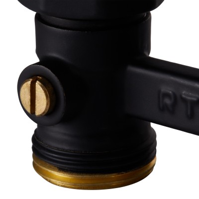 Узел нижнего подключения Royal Thermo прямой 1/2quot;х3/4quot; EK (черный) Узел нижнего подключения Royal Thermo прямой 1/2quot;х3/4quot; EK (черный)