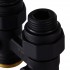 Узел нижнего подключения Royal Thermo прямой 1/2quot;х3/4quot; EK (черный) Узел нижнего подключения Royal Thermo прямой 1/2quot;х3/4quot; EK (черный)