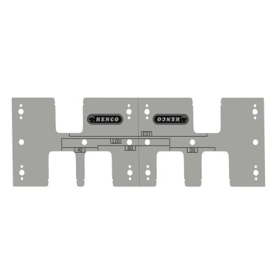 Кронштейн HENCO для монтажа WBP, WBS Кронштейн HENCO для монтажа WBP, WBS