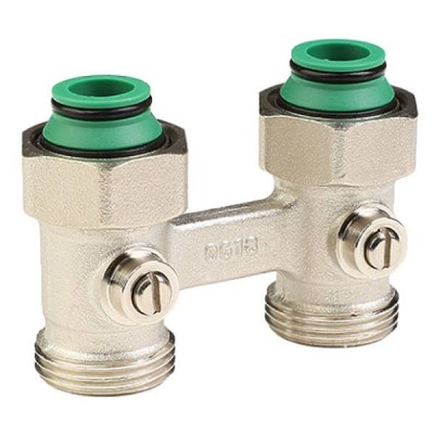 Узел нижнего подключения MVI прямой, для двухтрубных систем шарового типа 3/4quot;x3/4quot; (под плоскость) Узел нижнего подключения MVI прямой, для двухтрубных систем шарового типа 3/4quot;x3/4quot; (под плоскость)