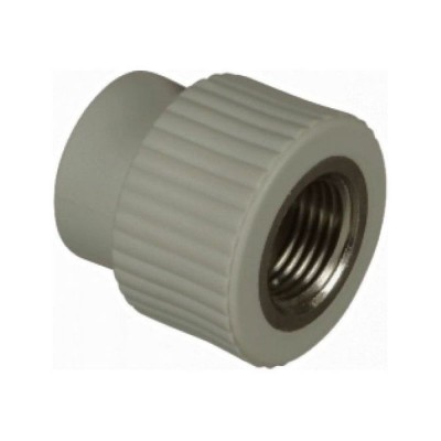 Муфта TEBO сер. PP-R комбинированная 20x3/4quot; ВР (25/150), арт. 031020403 Муфта TEBO сер. PP-R комбинированная 20x3/4quot; ВР (25/150), арт. 031020403