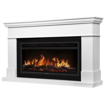 Каминокомплект: Очаг Electrolux EFP/P-4220LS, портал California 42/40/36, белый Каминокомплект: Очаг Electrolux EFP/P-4220LS, портал California 42/40/36, белый