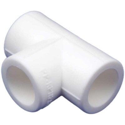 Тройник MeerPlast PPRC 63 белый (1/2/24) Тройник MeerPlast PPRC 63 белый (1/2/24)