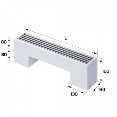 Конвектор напольный Royal Thermo STEP-80/130/700-1-N-WT-LG-NA Конвектор напольный Royal Thermo STEP-80/130/700-1-N-WT-LG-NA