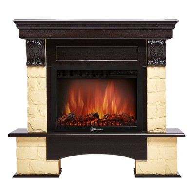 Портал Firelight Forte 25S камень бежевый, шпон венге Портал Firelight Forte 25S камень бежевый, шпон венге