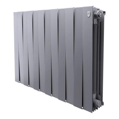 Радиатор Royal Thermo PianoForte 500 Silver Satin - 12 секц. Радиатор Royal Thermo PianoForte 500 Silver Satin - 12 секц.