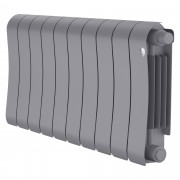 Радиатор биметаллический Royal Thermo Infinity 300 Silver Satin VR80 - 10 секц.