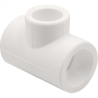 Тройник THERMOLIGHT переходной PP-R 25х20х25 белый (20/200) Тройник THERMOLIGHT переходной PP-R 25х20х25 белый (20/200)