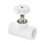 Вентиль TEBO бел. PP-R в сборе 20х90 (5/50), арт. 030060302