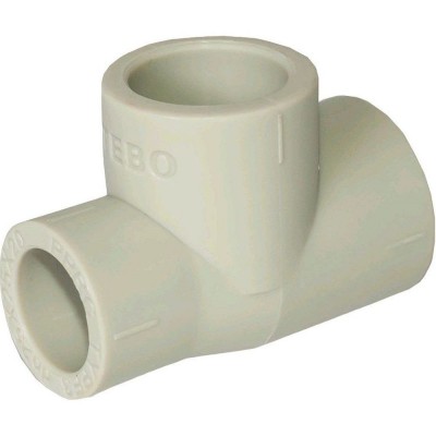 Тройник TEBO сер. PP-R 25 (25/250), арт. 031043103 Тройник TEBO сер. PP-R 25 (25/250), арт. 031043103