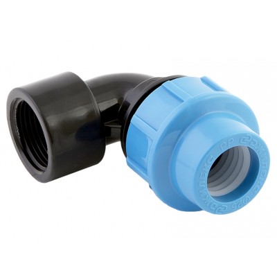 Отвод ПНД с внутренней резьбой 25х1" Отвод ПНД с внутренней резьбой 25х1"