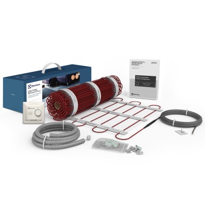 Мат Electrolux EEFM 2-180-5 (комплект теплого пола c терморегулятором) Мат Electrolux EEFM 2-180-5 (комплект теплого пола c терморегулятором)