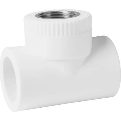 Тройник ViEiR PPR комб. переходной 40х1/2ВРх40 (8/88) VER403TF Тройник ViEiR PPR комб. переходной 40х1/2ВРх40 (8/88) VER403TF