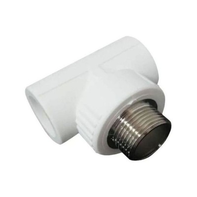 Тройник РОСТерм PPR комбинированная D32х1/2 НР Тройник РОСТерм PPR комбинированная D32х1/2 НР