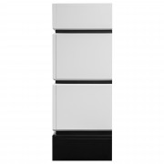 Портал Firelight Moderno Long, белый