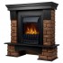 Портал Firelight Forte Wood Classic камень темный, шпон венге Портал Firelight Forte Wood Classic камень темный, шпон венге