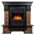 Портал Firelight Forte Wood Classic камень темный, шпон венге Портал Firelight Forte Wood Classic камень темный, шпон венге
