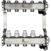 Коллектор Wester нерж. 1quot;-3/4 в сборе на 4 выхода, MUVS4134