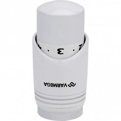 Головка термостатическая VARMEGA, серия VM112, M30х1.5, белая Головка термостатическая VARMEGA, серия VM112, M30х1.5, белая