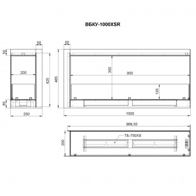 Биокамин Firelight BFP-P1000RC right corner Биокамин Firelight BFP-P1000RC right corner