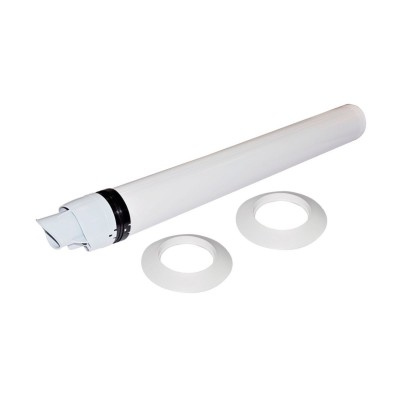 DY 871. Горизонтальное коаксиальное окончание PPS, ? 60/100 мм, L= 800 мм DY 871. Горизонтальное коаксиальное окончание PPS, ? 60/100 мм, L= 800 мм