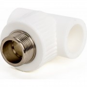 Тройник Lammin PPR комбин. НР 25 х 3/4quot; 60/20