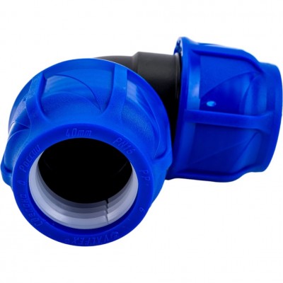 Отвод компрессионный присоединительный 40-40 (Valfex) (24/6) Отвод компрессионный присоединительный 40-40 (Valfex) (24/6)