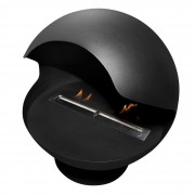 Каминокомплект:Биокамин Firelight BFP/F-55 Sphere+Набор керамических камней М, белые