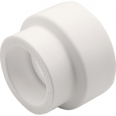 Муфта THERMOLIGHT переходная PP-R 63/50 белый (4/48) Муфта THERMOLIGHT переходная PP-R 63/50 белый (4/48)