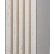 Каминокомплект: Очаг Electrolux EFP/P-4220LS, портал Siena 42/40/36, сл. кость с зол. патиной