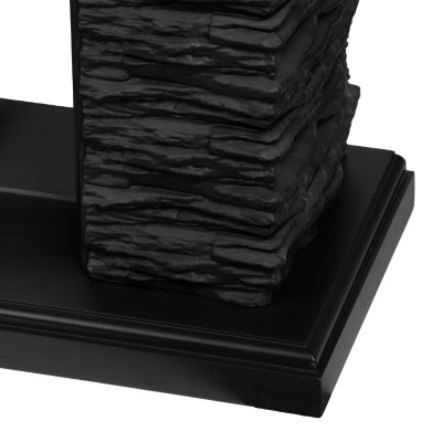 Портал Firelight Porto 42/40/36 камень черный шпон венге Портал Firelight Porto 42/40/36 камень черный шпон венге