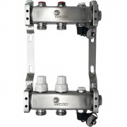 Коллектор Wester нерж. 1quot;-3/4 в сборе на 2 выхода, MUVS2134