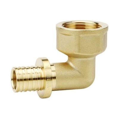 Угол VARMEGA Slide-fit 90 гр., ВР, 16x1/2quot;, аксиальный, латунь, VM51511 Угол VARMEGA Slide-fit 90 гр., ВР, 16x1/2quot;, аксиальный, латунь, VM51511