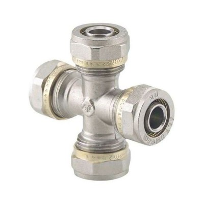 Крестовина ALTSTREAM 20х20х20х20, цанга (4/48) Крестовина ALTSTREAM 20х20х20х20, цанга (4/48)