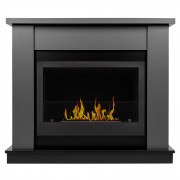 Каминокомплект:Биокамин Firelight BFP/P-1015 XS+Canto Long графит, черный