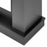 Каминокомплект:Биокамин Firelight BFP/P-1015 XS+Canto Long графит, черный