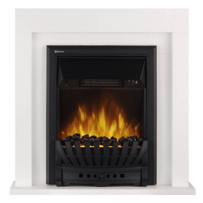 Каминокомплект:Очаг Electrolux EFP/P-1020LS,портал Simple Classic белый Каминокомплект:Очаг Electrolux EFP/P-1020LS,портал Simple Classic белый