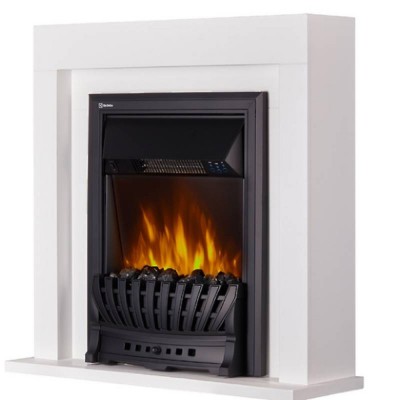 Каминокомплект:Очаг Electrolux EFP/P-1020LS,портал Simple Classic белый Каминокомплект:Очаг Electrolux EFP/P-1020LS,портал Simple Classic белый