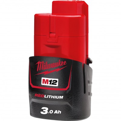 Аккумулятор Milwaukee M12 B3 (Li-Ion3Ач) 4932451388 Аккумулятор Milwaukee M12 B3 (Li-Ion3Ач) 4932451388