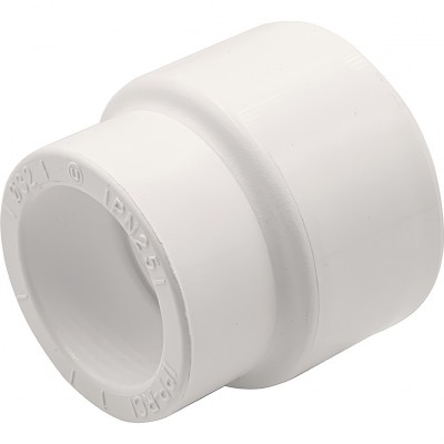Муфта THERMOLIGHT переходная PP-R НР-ВР 50/32 белый (10/160) Муфта THERMOLIGHT переходная PP-R НР-ВР 50/32 белый (10/160)