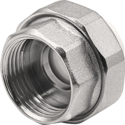 Муфта THERMOLIGHT комбинированная разъемная PP-R ВР 20х1quot; белый (10/180) Муфта THERMOLIGHT комбинированная разъемная PP-R ВР 20х1quot; белый (10/180)