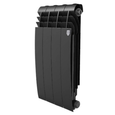 Радиатор алюминиевый Royal Thermo Biliner Alum 500 Noir Sable - 4 секц. Радиатор алюминиевый Royal Thermo Biliner Alum 500 Noir Sable - 4 секц.