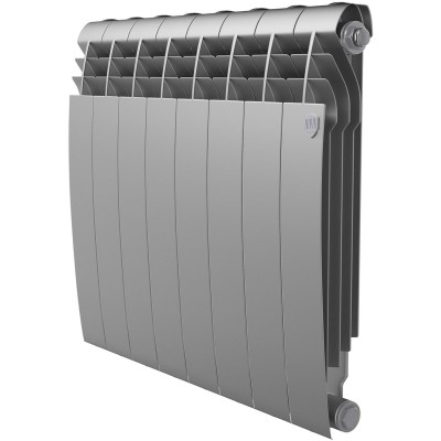 Радиатор Royal Thermo BiLiner 500 Silver Satin - 8 секц. Радиатор Royal Thermo BiLiner 500 Silver Satin - 8 секц.