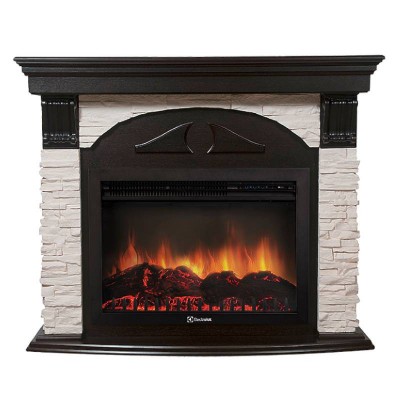 Портал Firelight Torre 25S камень белый, шпон венге Портал Firelight Torre 25S камень белый, шпон венге