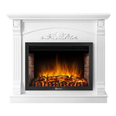 Портал Firelight Barocco 30 белый Портал Firelight Barocco 30 белый