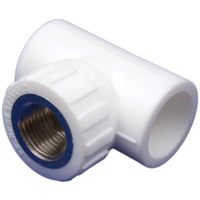 Тройник MeerPlast PPRC 32х1 ВР белый (1/5/40) Тройник MeerPlast PPRC 32х1 ВР белый (1/5/40)