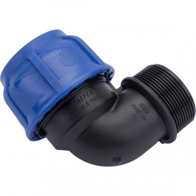 Отвод компрессионный с наружной резьбой 50х2quot; (Valfex) (20/5) Отвод компрессионный с наружной резьбой 50х2quot; (Valfex) (20/5)