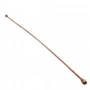 Трубка импульсная L1,5м.(G1/2quot;внутр./G1/2quot;нар.) d-10х1медь