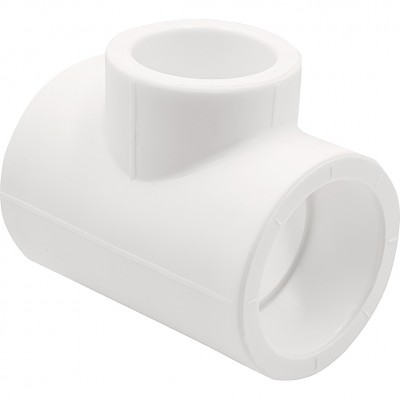 Тройник THERMOLIGHT переходной PP-R 40х32х40 белый (10/70) Тройник THERMOLIGHT переходной PP-R 40х32х40 белый (10/70)