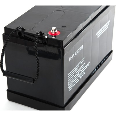 Батарея свинцово-кислотная TEPLOCOM 100Ач AGM АКБ 12В 100Ач, герметичная, необслуживаемая Батарея свинцово-кислотная TEPLOCOM 100Ач AGM АКБ 12В 100Ач, герметичная, необслуживаемая